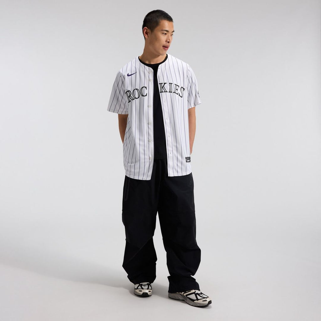 Colorado Rockies Nike Home Limited Jersey - White