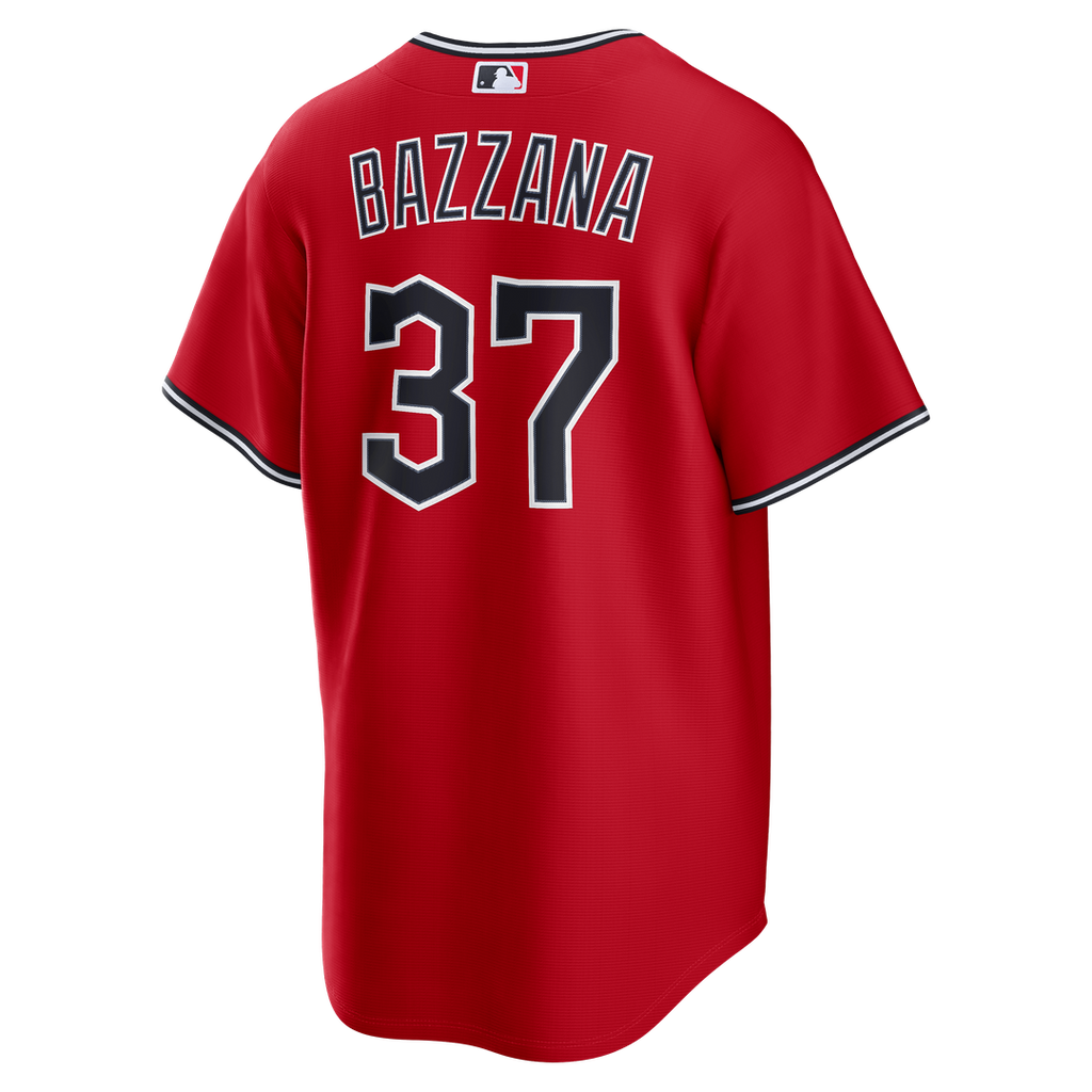 Travis Bazzana Cleveland Guardians Nike Alternate Replica Jersey - Red