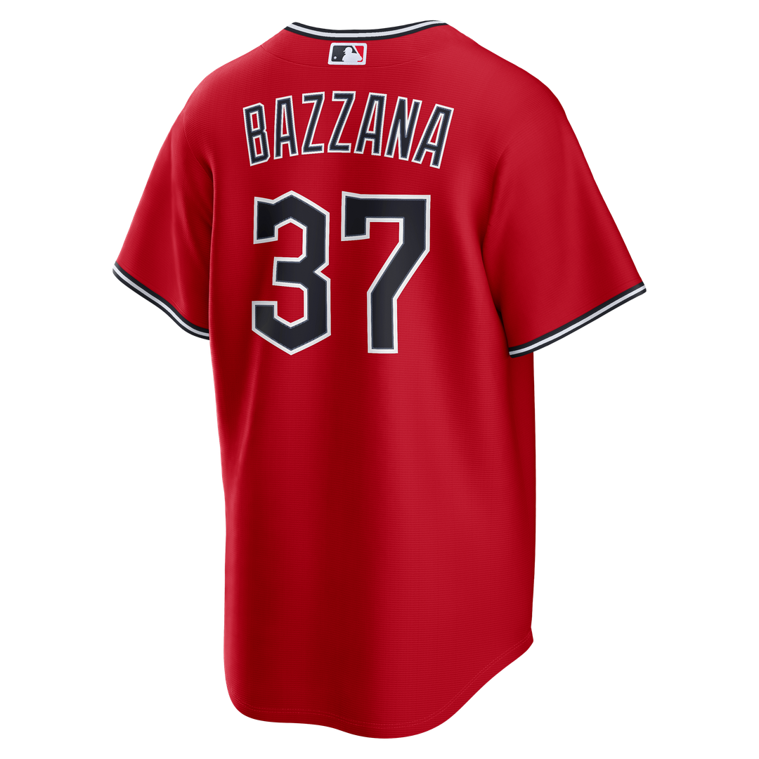 Travis Bazzana Cleveland Guardians Nike Alternate Replica Jersey - Red