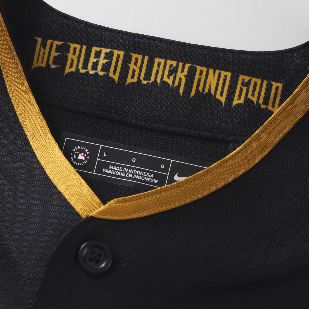 Konnor Griffin Pittsburgh Pirates Nike 2026 City Connect Stadium Jersey - Black