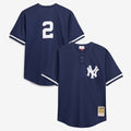 Derek Jeter New York Yankees Mitchell & Ness Big & Tall Batting Practice Replica Player Jersey - Navy