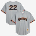 Will Clark San Francisco Giants Mitchell & Ness Authentic Batting Practice Jersey - Gray