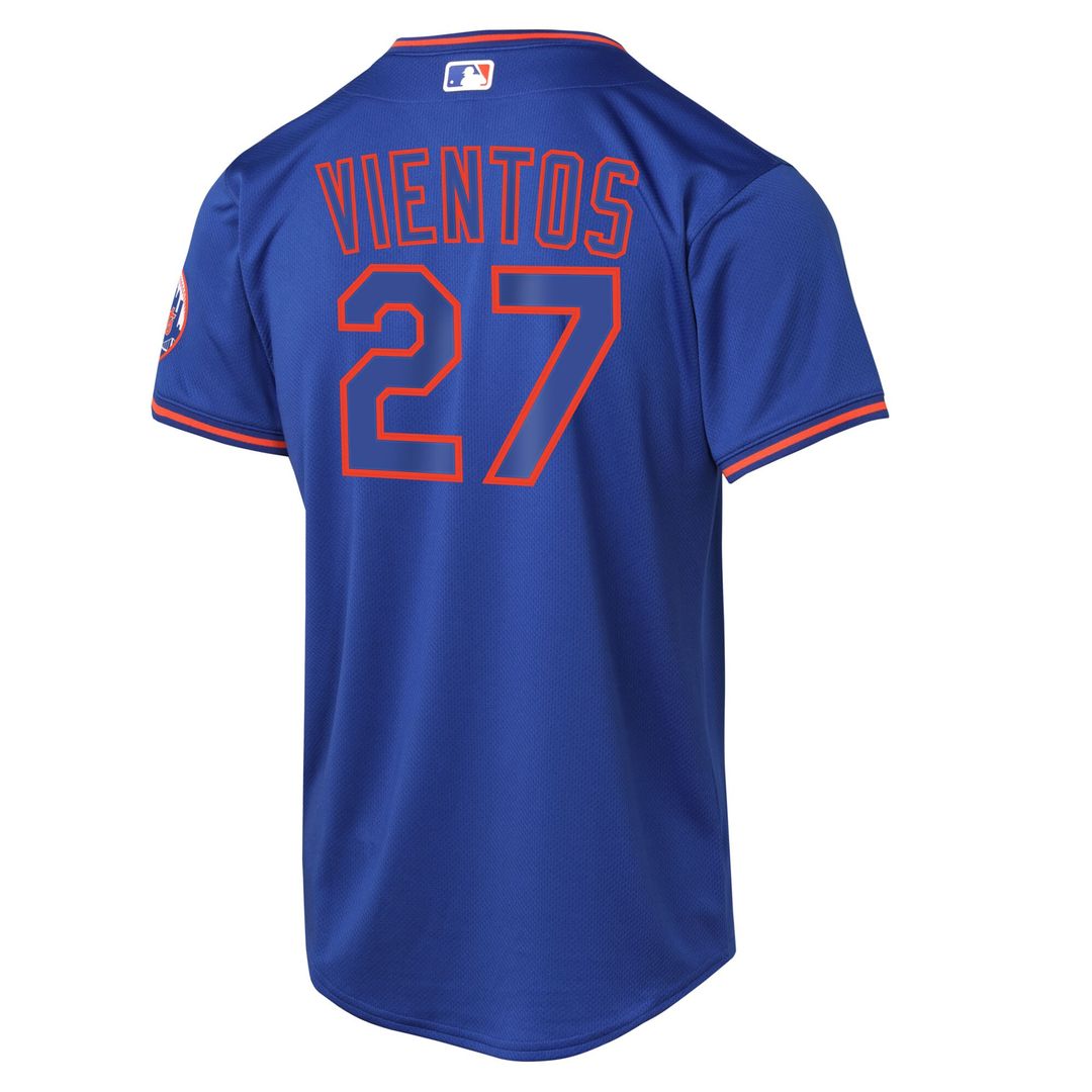 Mark Vientos New York Mets Nike Youth Alternate 2 Limited Jersey – Royal