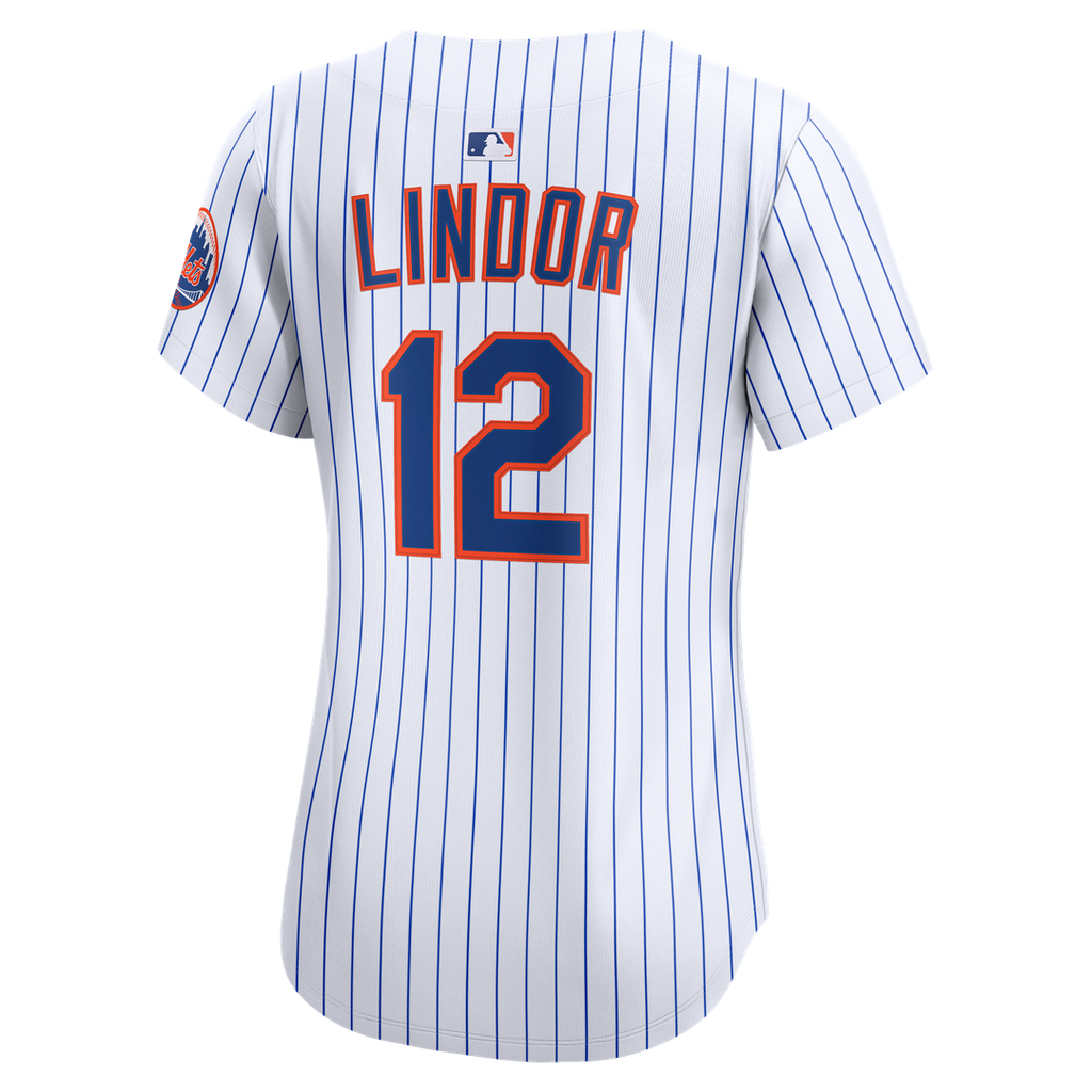 Francisco Lindor New York Mets Nike Women's Home Limited Jersey - White