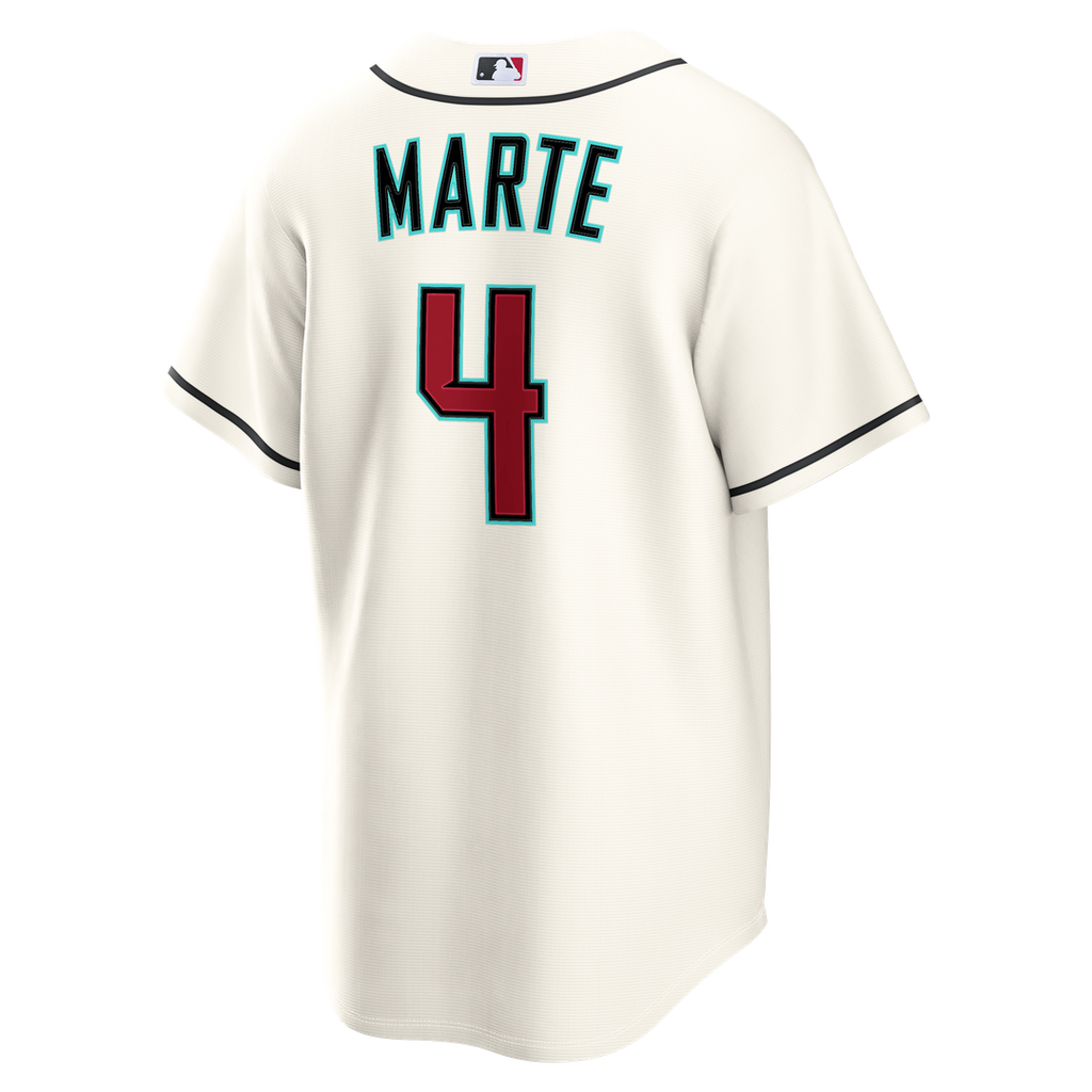 Ketel Marte Arizona Diamondbacks Nike Home Replica Jersey - Cream
