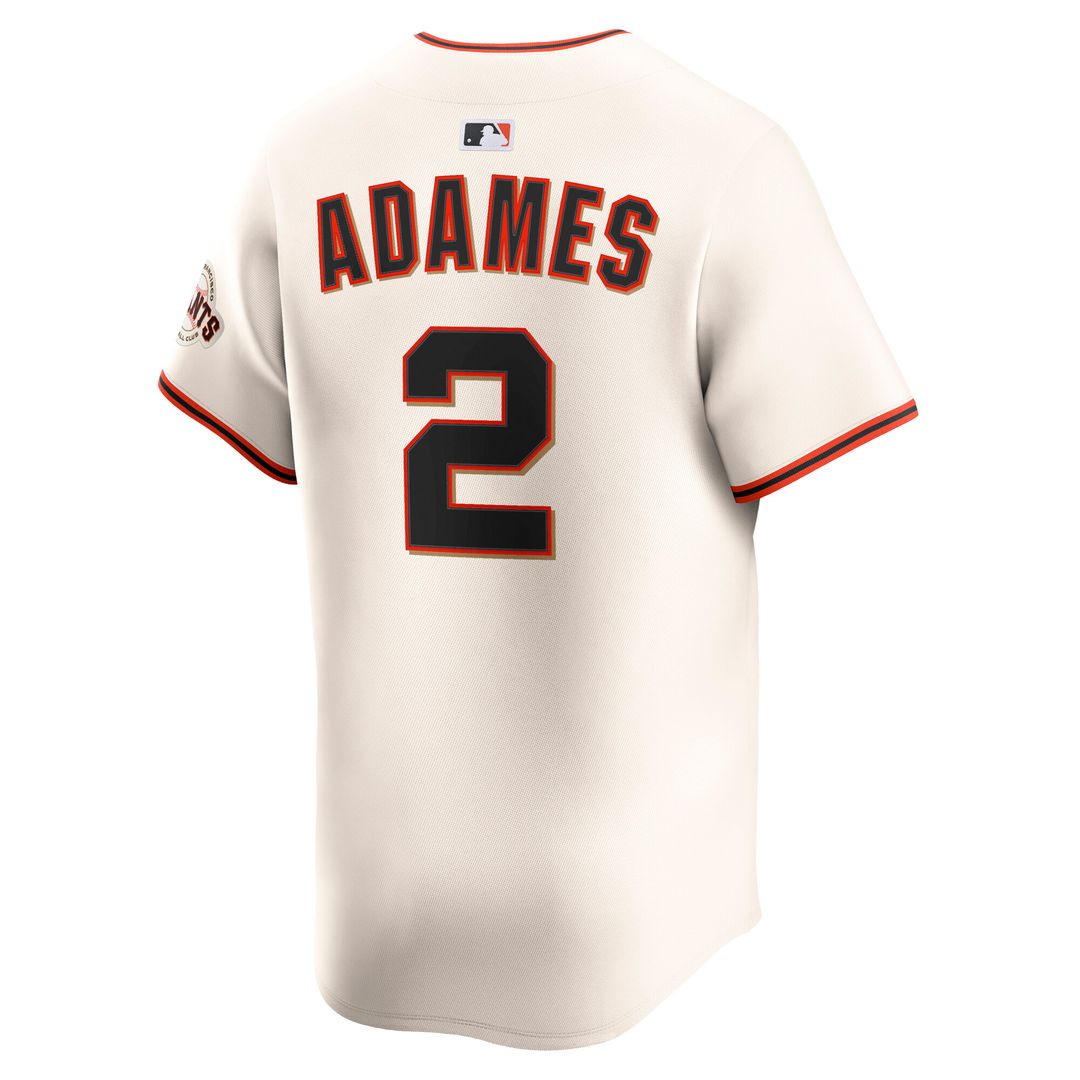 Willy Adames San Francisco Giants Nike Home Limited Player Jersey - Cream