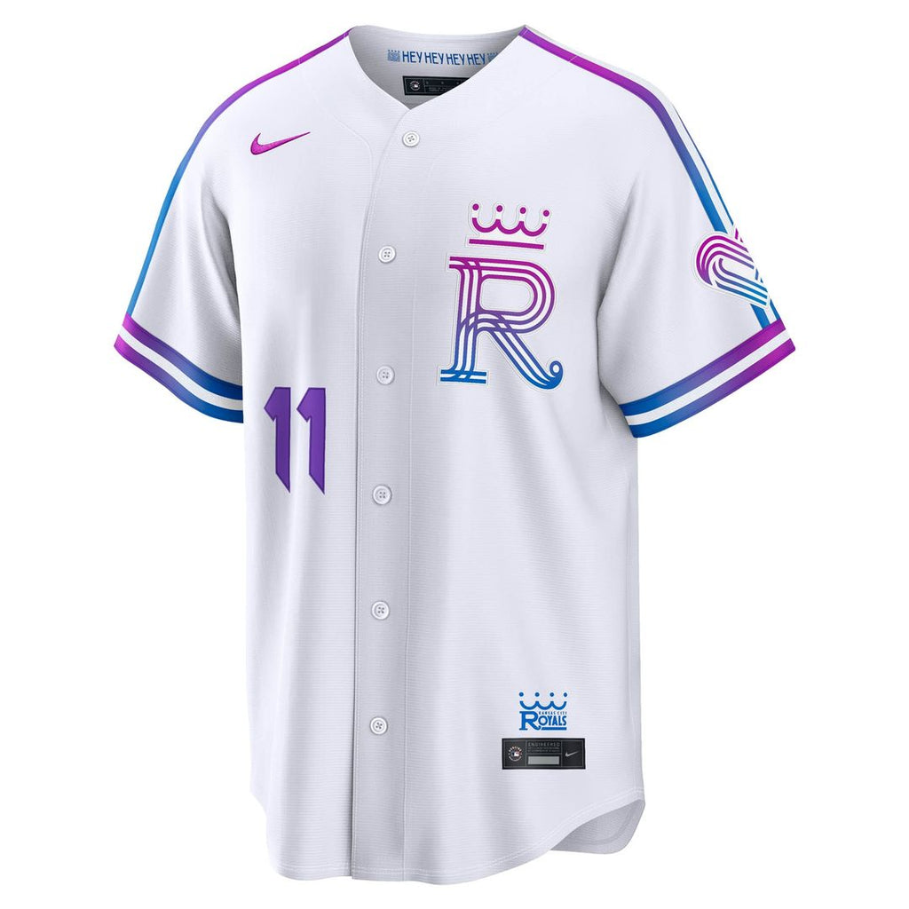 Maikel Garcia Kansas City Royals Nike 2026 City Connect Stadium Jersey - White