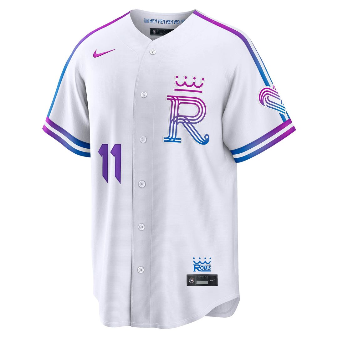Maikel Garcia Kansas City Royals Nike 2026 City Connect Stadium Jersey - White