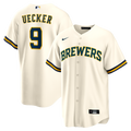 Bob Uecker Milwaukee Brewers Nike Home Retired Player Replica Jersey - Cream