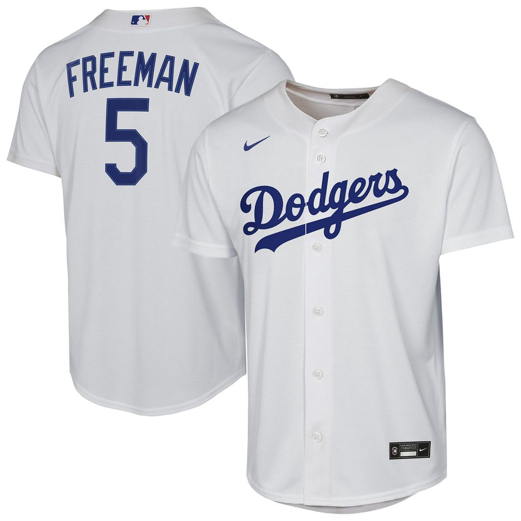 Freddie Freeman Los Angeles Dodgers Nike Youth Home Replica Player Jersey - White