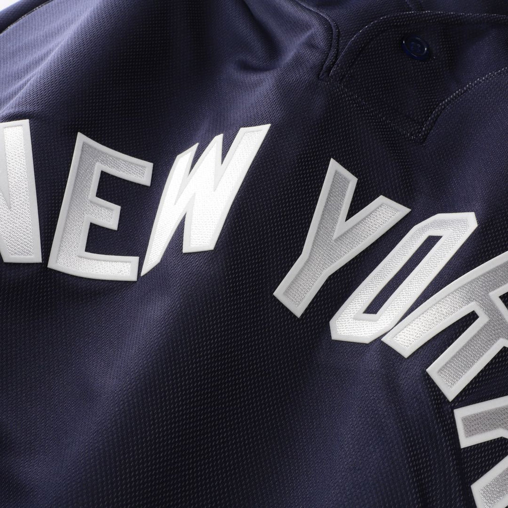 Derek Jeter New York Yankees Mitchell & Ness Authentic Batting Practice Jersey - Navy