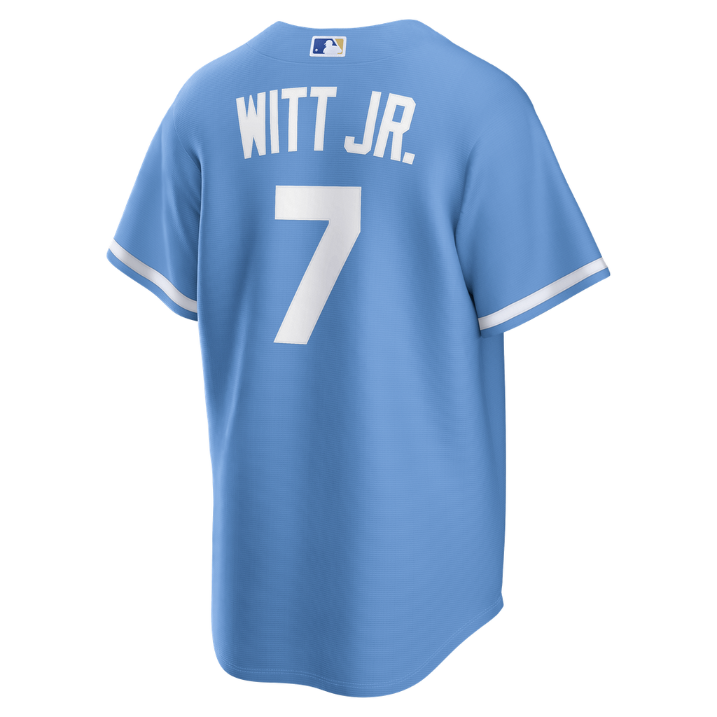 Bobby Witt Jr. Kansas City Royals Nike Alternate Replica Jersey - Light Blue