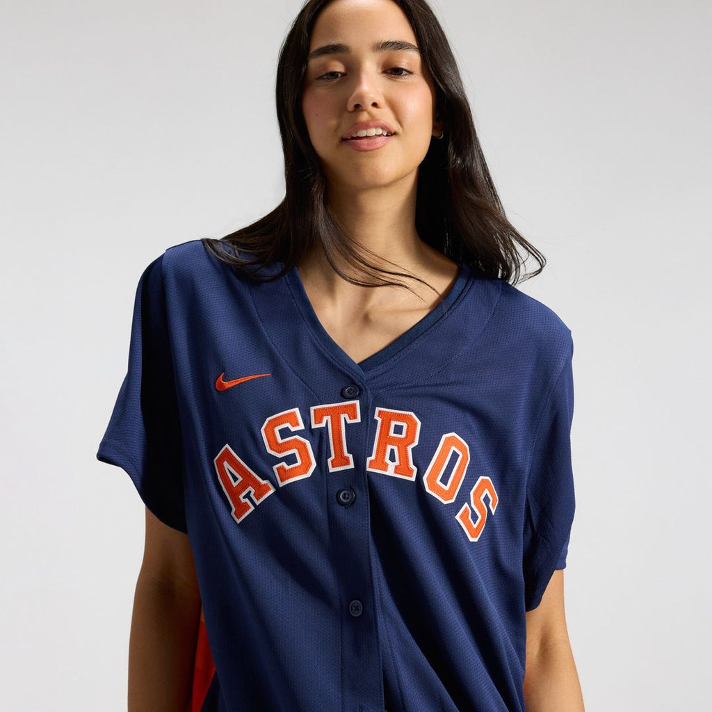 Jose Altuve Houston Astros Nike Women's Alternate Limited Player Jersey – Navy