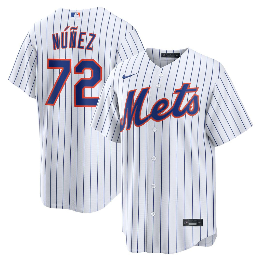 Dedniel Núñez New York Mets Nike Home Replica Jersey - White