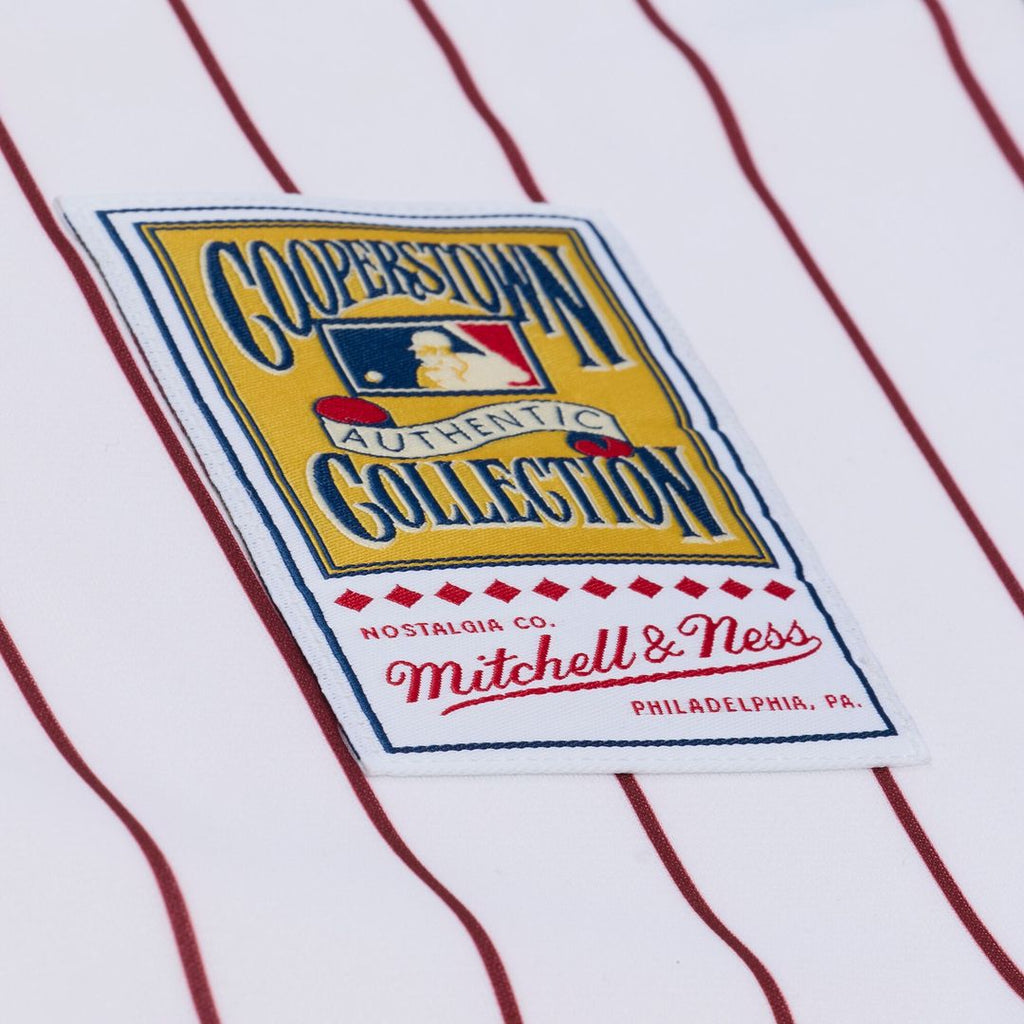 Jimmy Rollins Philadelphia Phillies Mitchell & Ness 2003 Cooperstown Collection Authentic Jersey - White