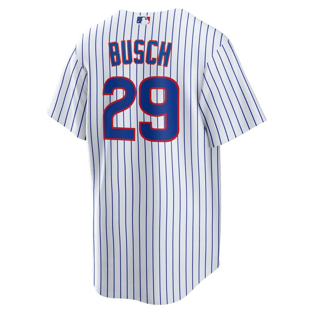 Michael Busch Chicago Cubs Nike Home Replica Jersey - White