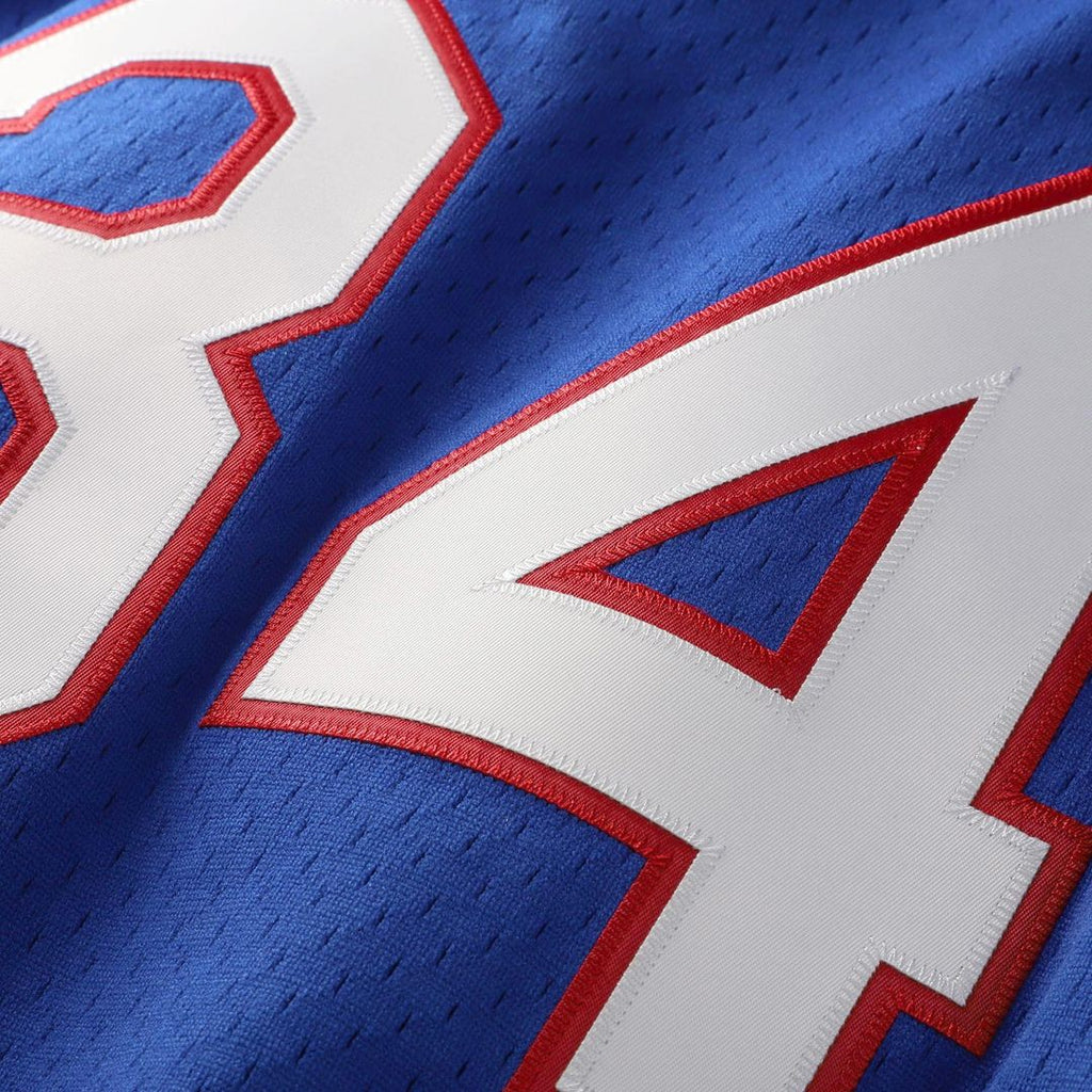 Nolan Ryan Texas Rangers Mitchell & Ness Big & Tall Cooperstown Mesh Batting Practice Jersey - Royal