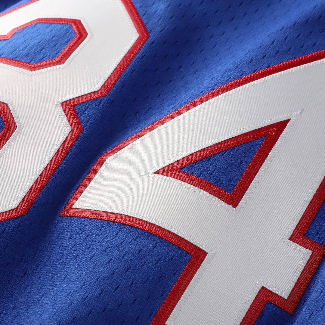 Nolan Ryan Texas Rangers Mitchell & Ness Big & Tall Cooperstown Mesh Batting Practice Jersey - Royal