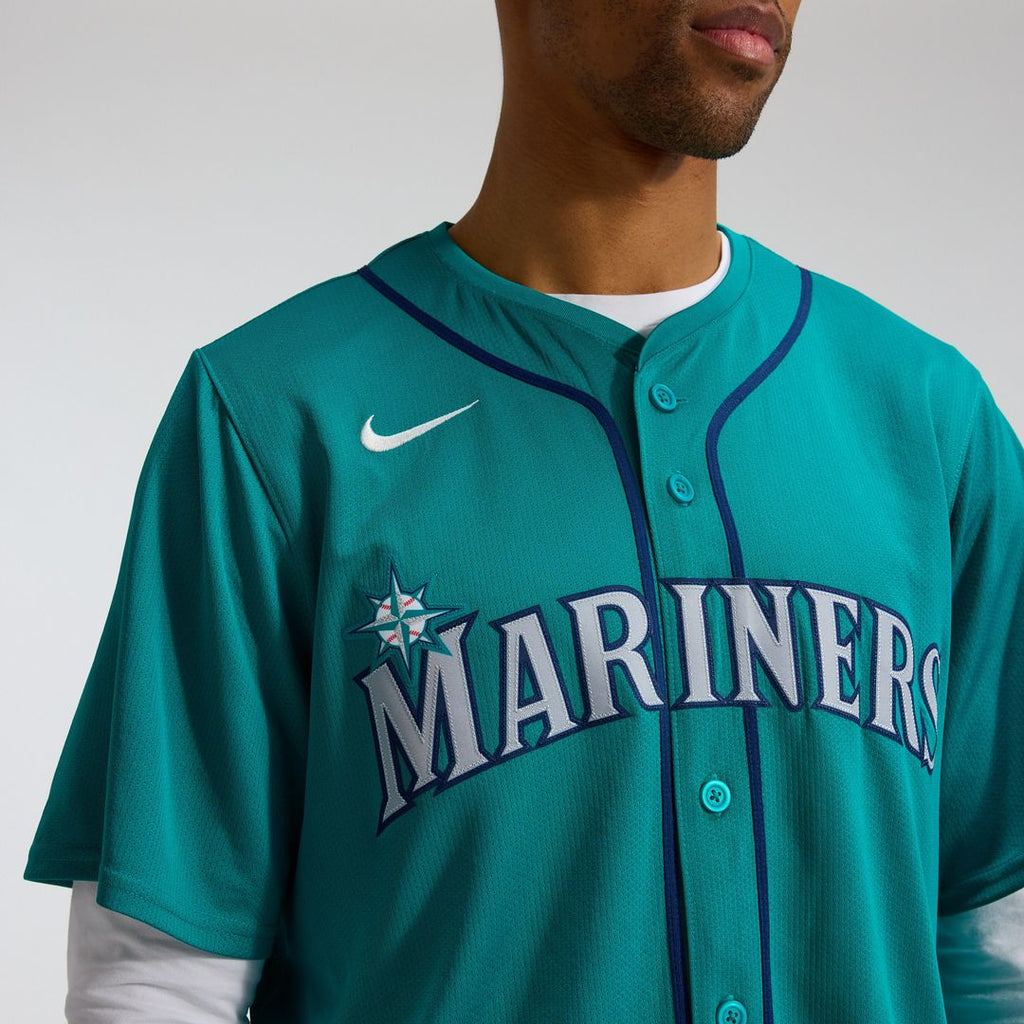 Cal Raleigh Seattle Mariners Nike Alternate Limited Jersey - Teal