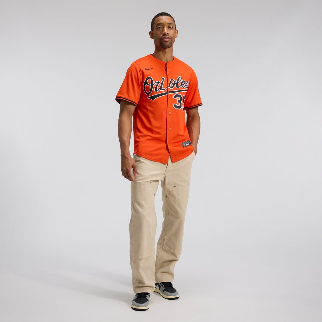 Adley Rutschman Baltimore Orioles Nike 2nd Alternate Limited Player Jersey - Orange