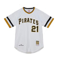 Roberto Clemente Pittsburgh Pirates Mitchell & Ness Cooperstown Collection Authentic Jersey - White