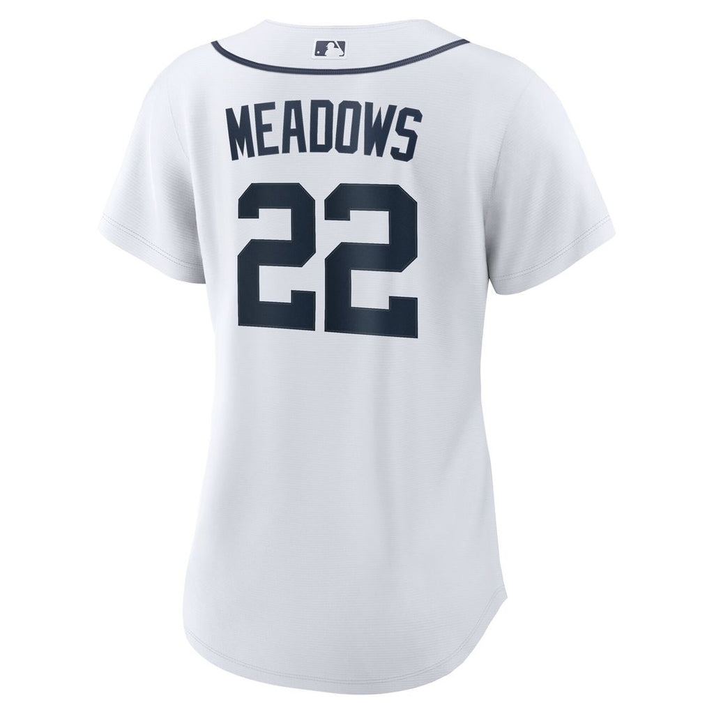 Parker Meadows Detroit Tigers Nike Women's Home Replica Jersey - White