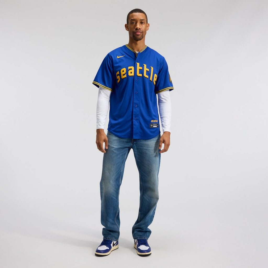 Seattle Mariners Nike City Connect Replica Jersey - Royal