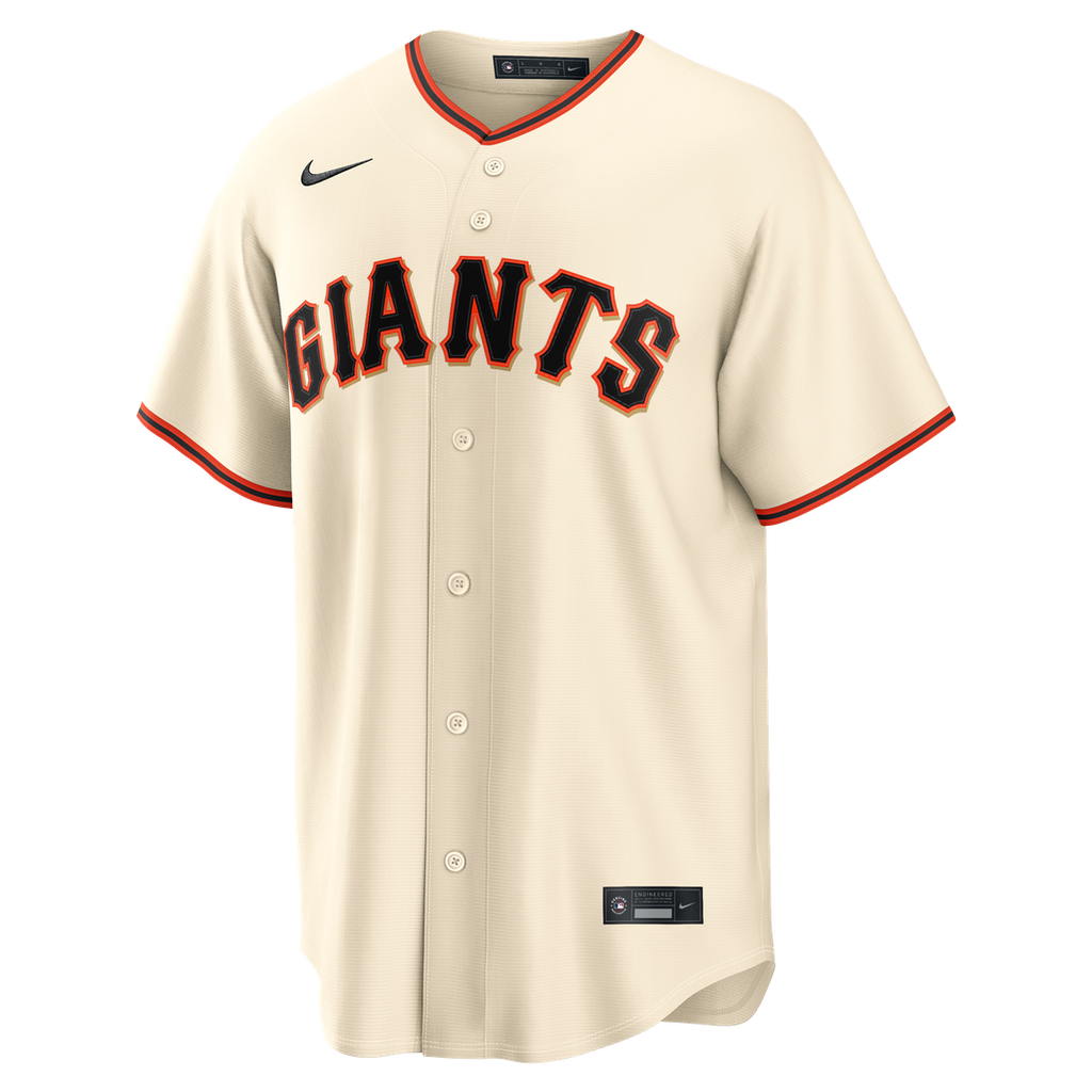 Jesus Rodriguez San Francisco Giants Nike Home Replica Jersey - Cream