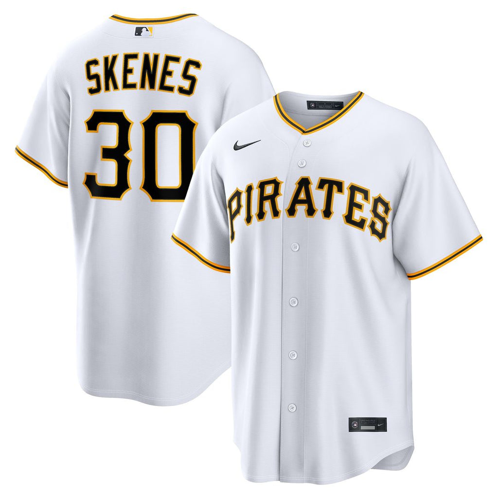 Paul Skenes Pittsburgh Pirates Nike Home Replica Jersey - White