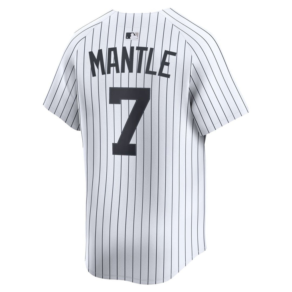 Mickey Mantle New York Yankees Nike Home Limited Player Jersey - White