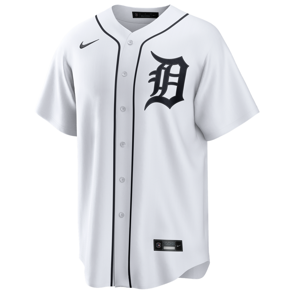 Riley Greene Detroit Tigers Nike Home Replica Jersey - White