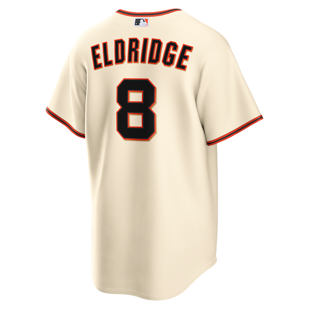 Bryce Eldridge San Francisco Giants Nike Home Replica Jersey - Cream