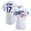 Shohei Ohtani Los Angeles Dodgers Nike Home Authentic Sponsor Patch Jersey - White