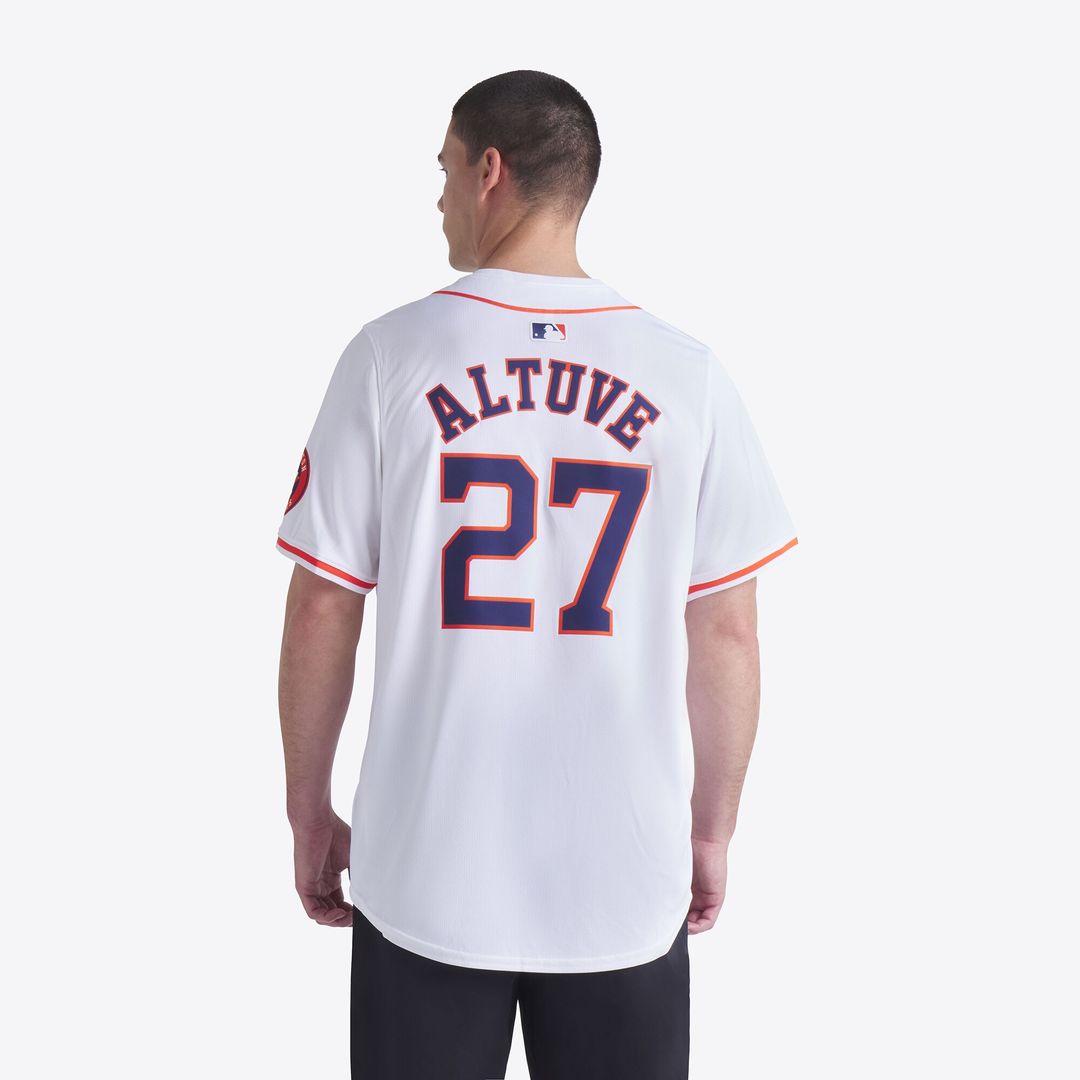 Jose Altuve Houston Astros Nike Home Limited Player Jersey - White
