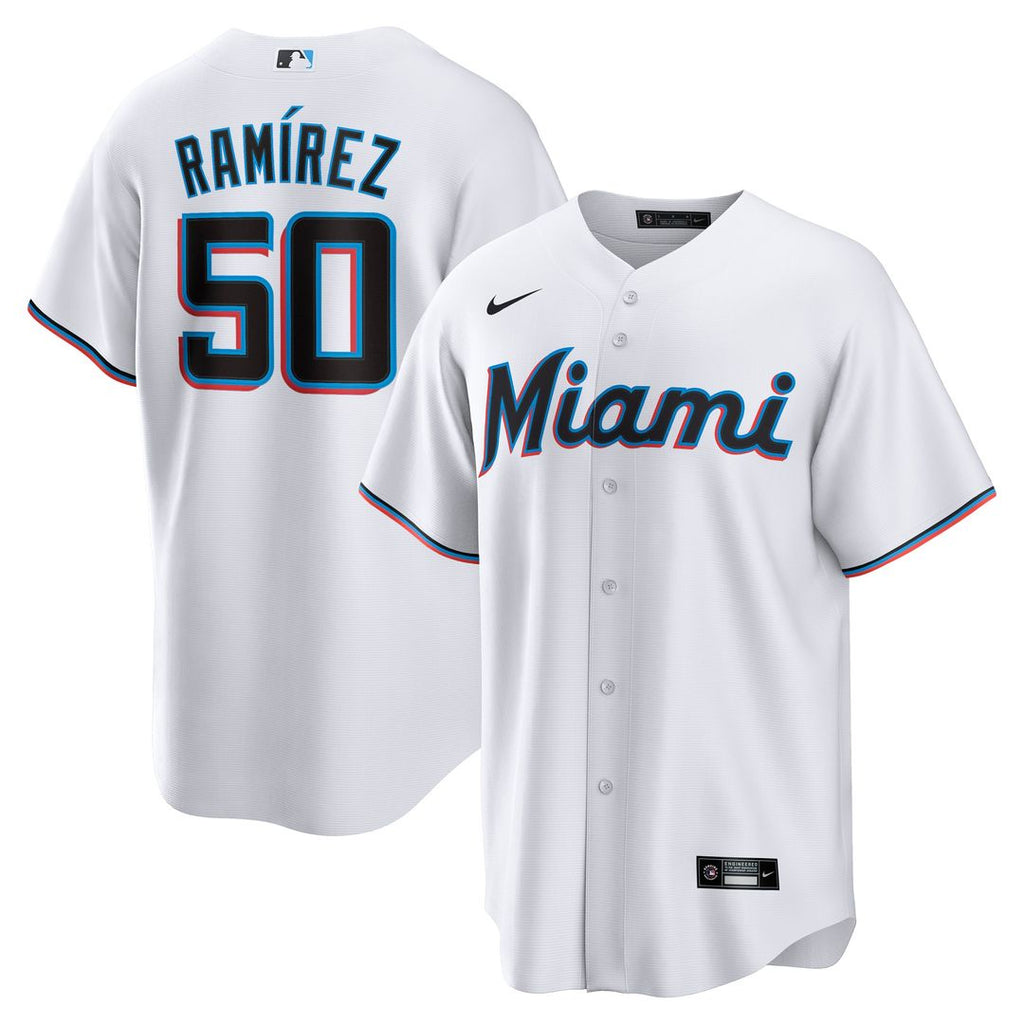 Agustín Ramírez Miami Marlins Nike Home Replica Jersey - White