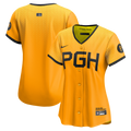 Pittsburgh Pirates Nike Women's City Connect Limited Jersey - Gold