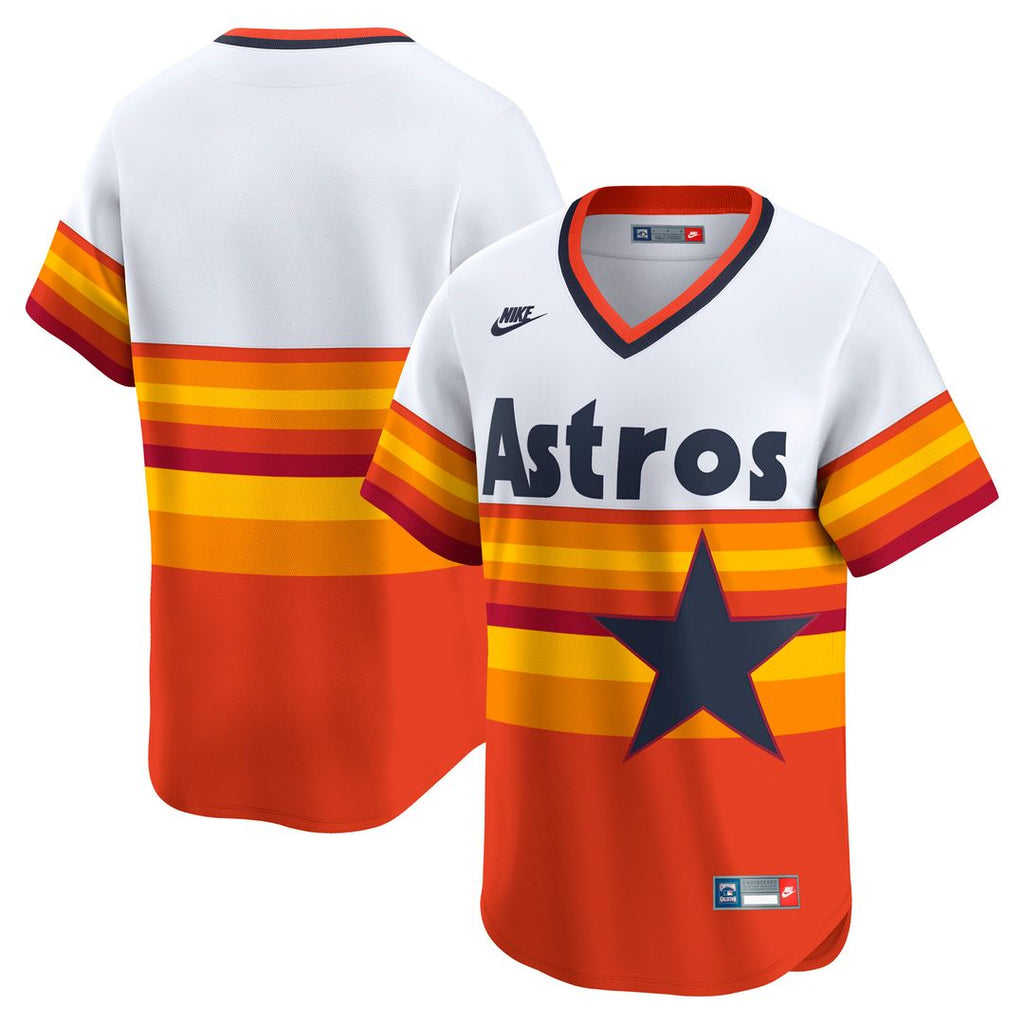 Houston Astros Nike Cooperstown Collection Limited Jersey - White