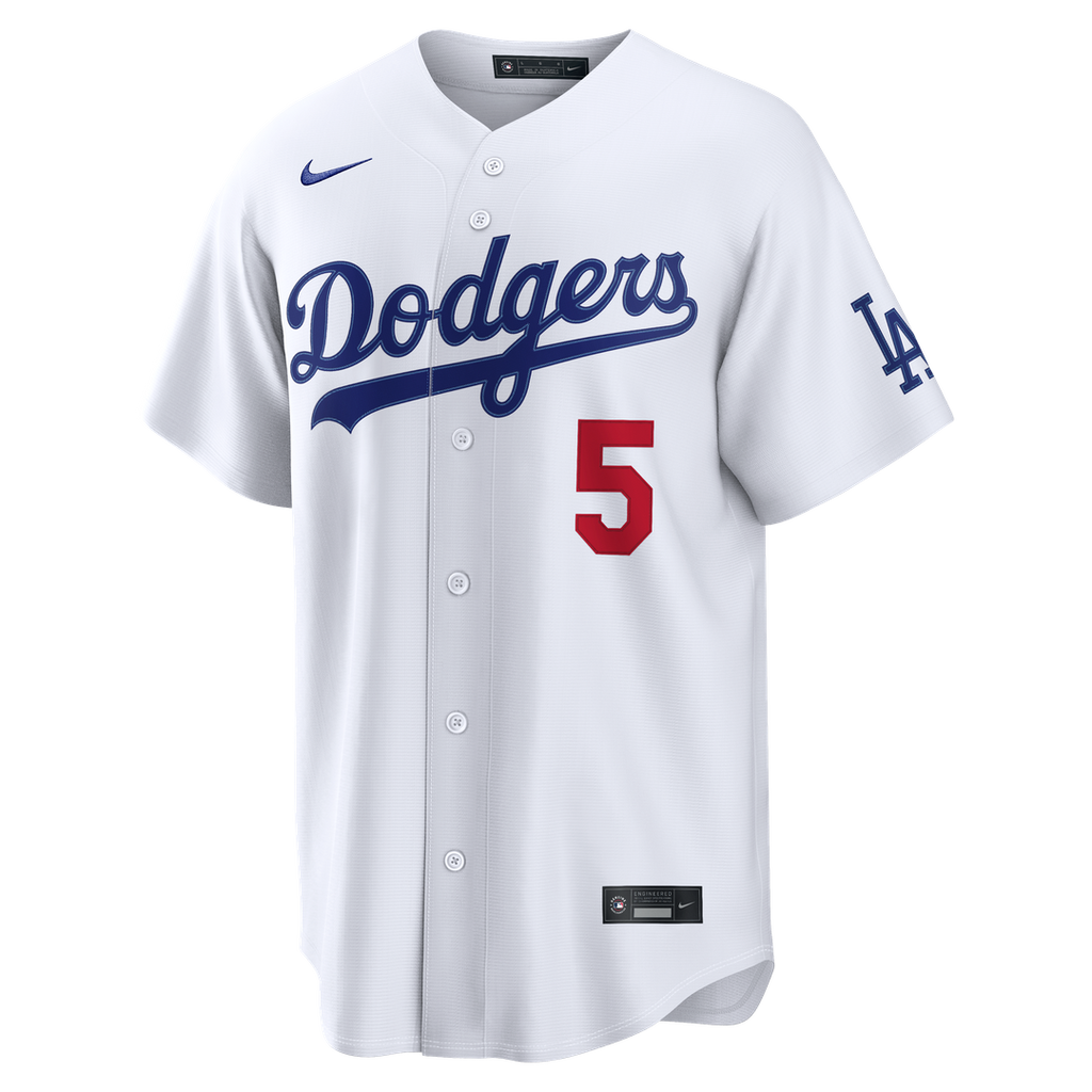 Freddie Freeman Los Angeles Dodgers Nike  Home Stadium Jersey - White