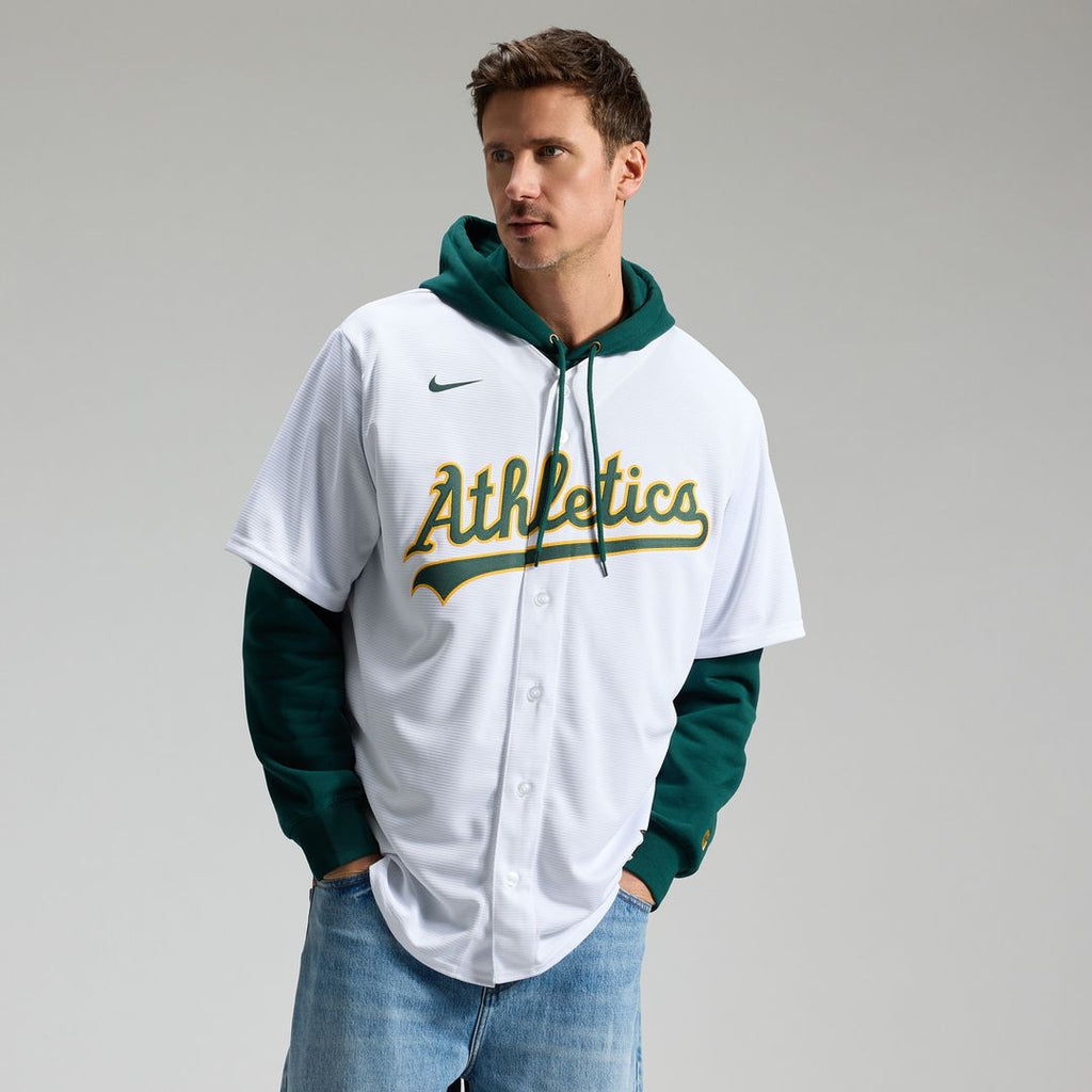 Nick Kurtz Athletics Nike Home Replica Jersey - White