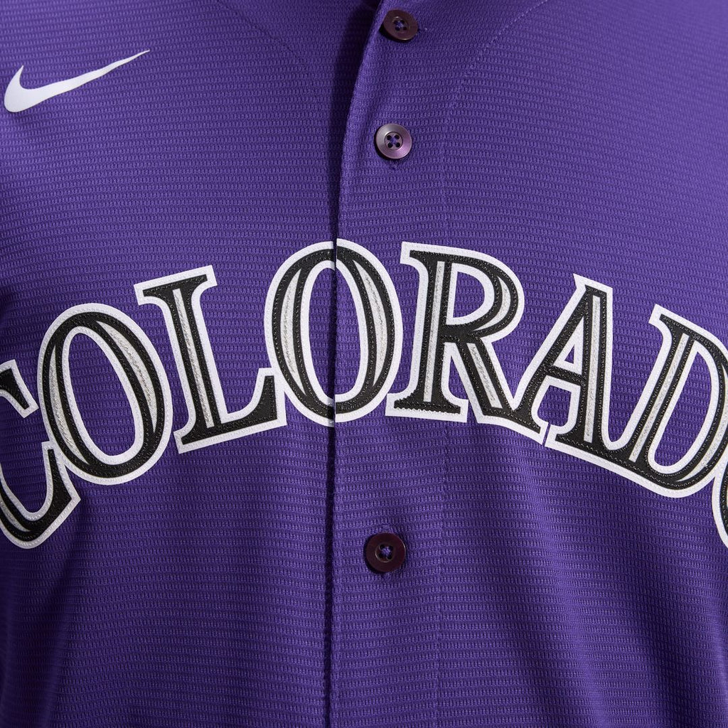 Colorado Rockies Nike Alternate Replica Team Jersey - Purple