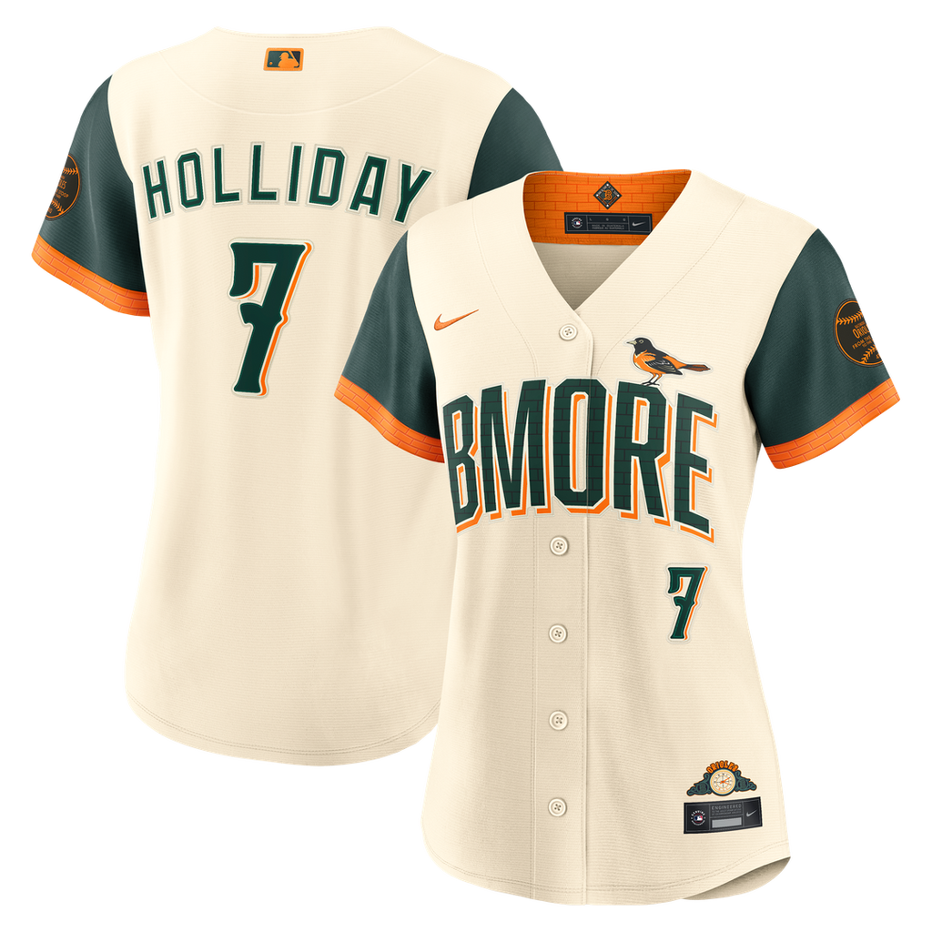 Jackson Holliday Baltimore Orioles Nike Women's 2026 City Connect Stadium Jersey - Cream