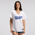 Los Angeles Dodgers Nike Women's Home Replica Jersey - White