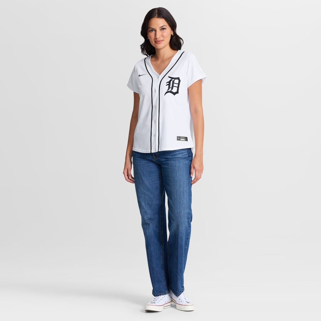 Matt Vierling Detroit Tigers Nike Women's Home Replica Jersey - White