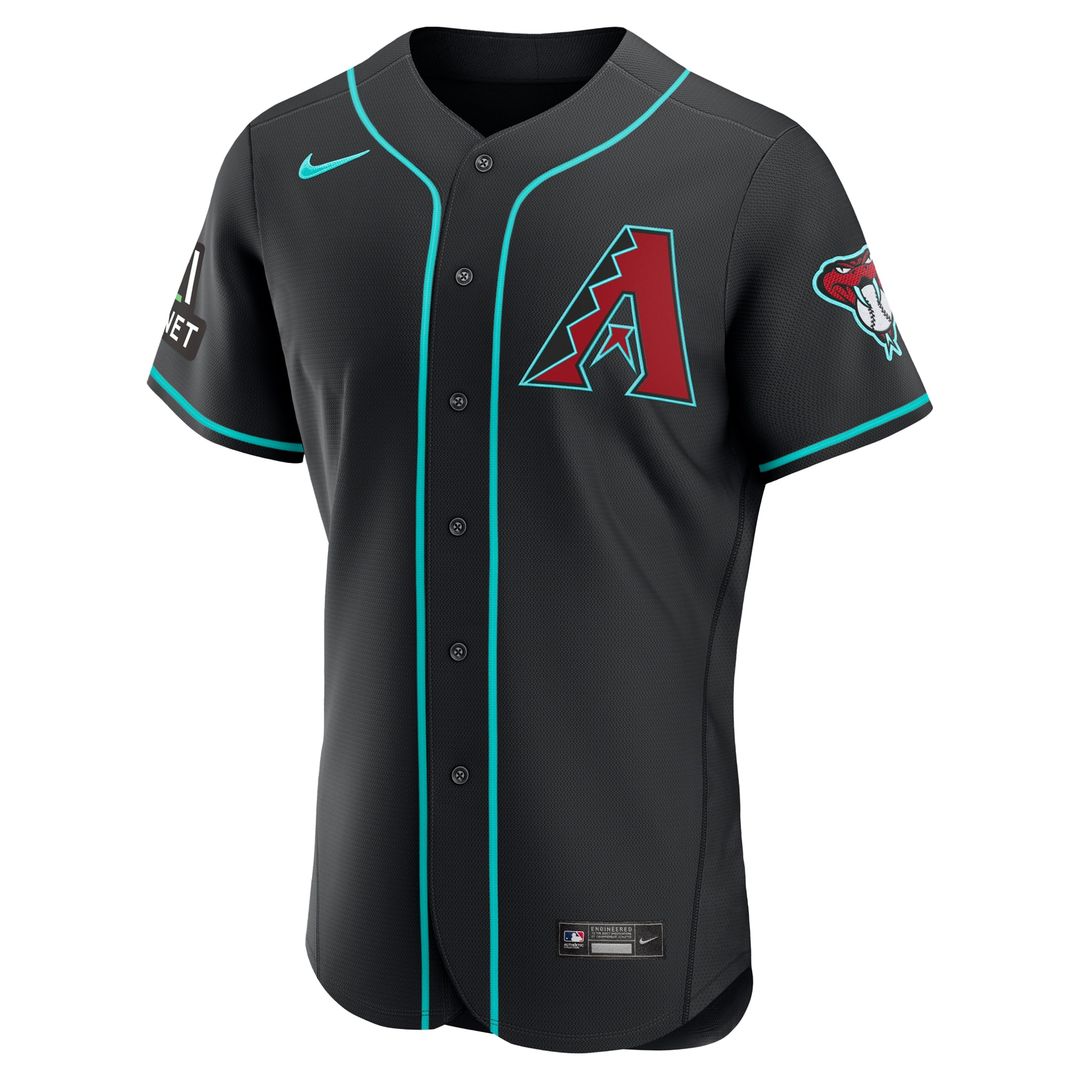 Arizona Diamondbacks Nike Alternate 2 Authentic Jersey - Crimson