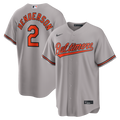 Gunnar Henderson Baltimore Orioles Nike Road Replica Jersey - Gray