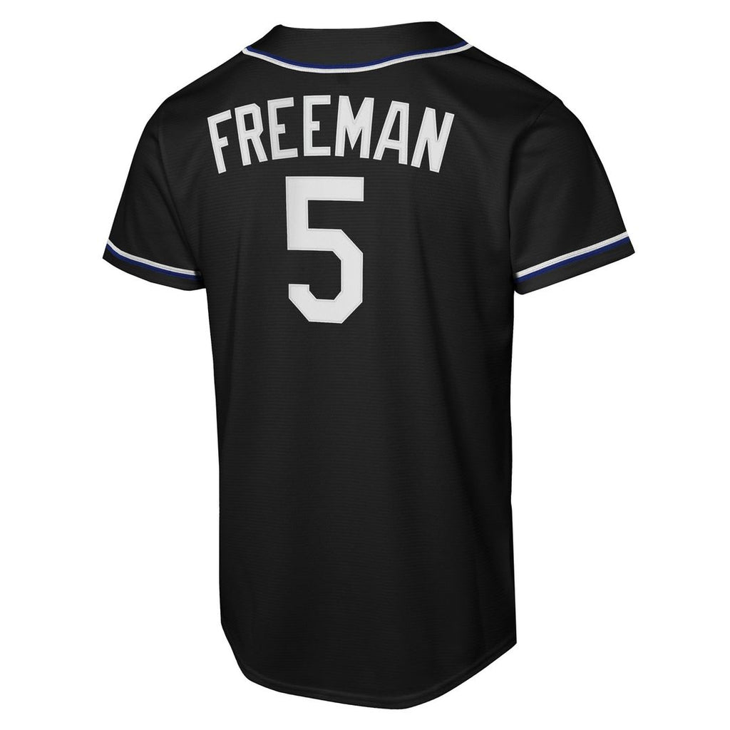 Freddie Freeman Los Angeles Dodgers Nike Youth Fashion Replica Player Jersey - Black