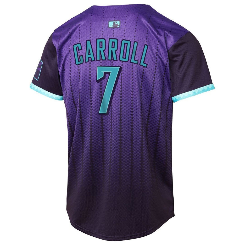 Corbin Carroll Arizona Diamondbacks Nike Youth 2025 City Connect Limited Player Jersey - Purple