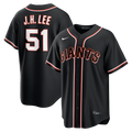 Jung Hoo Lee San Francisco Giants Nike Fashion Replica Black Out Jersey