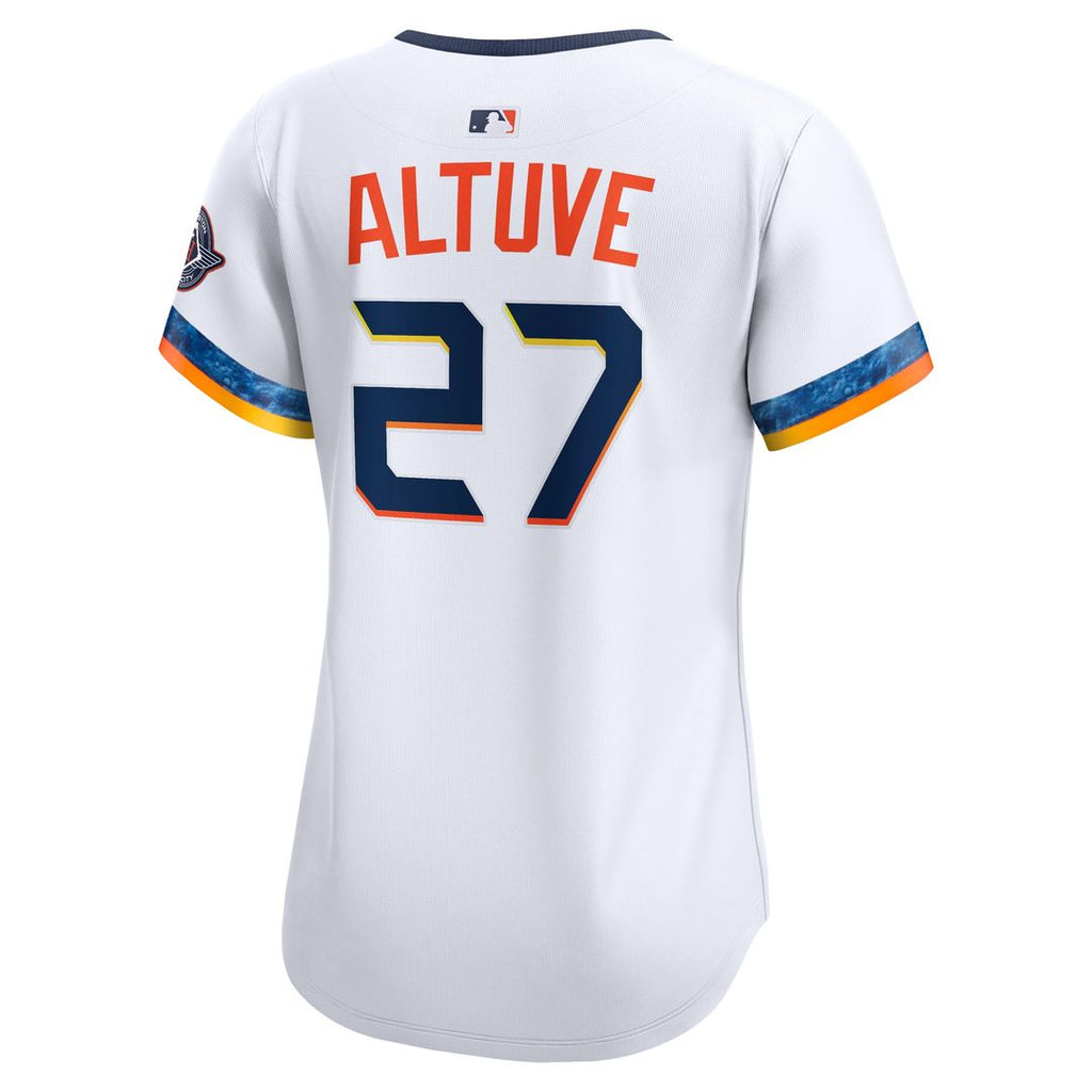 Jose Altuve Houston Astros Nike Women's 2025 City Connect Limited Jersey - White