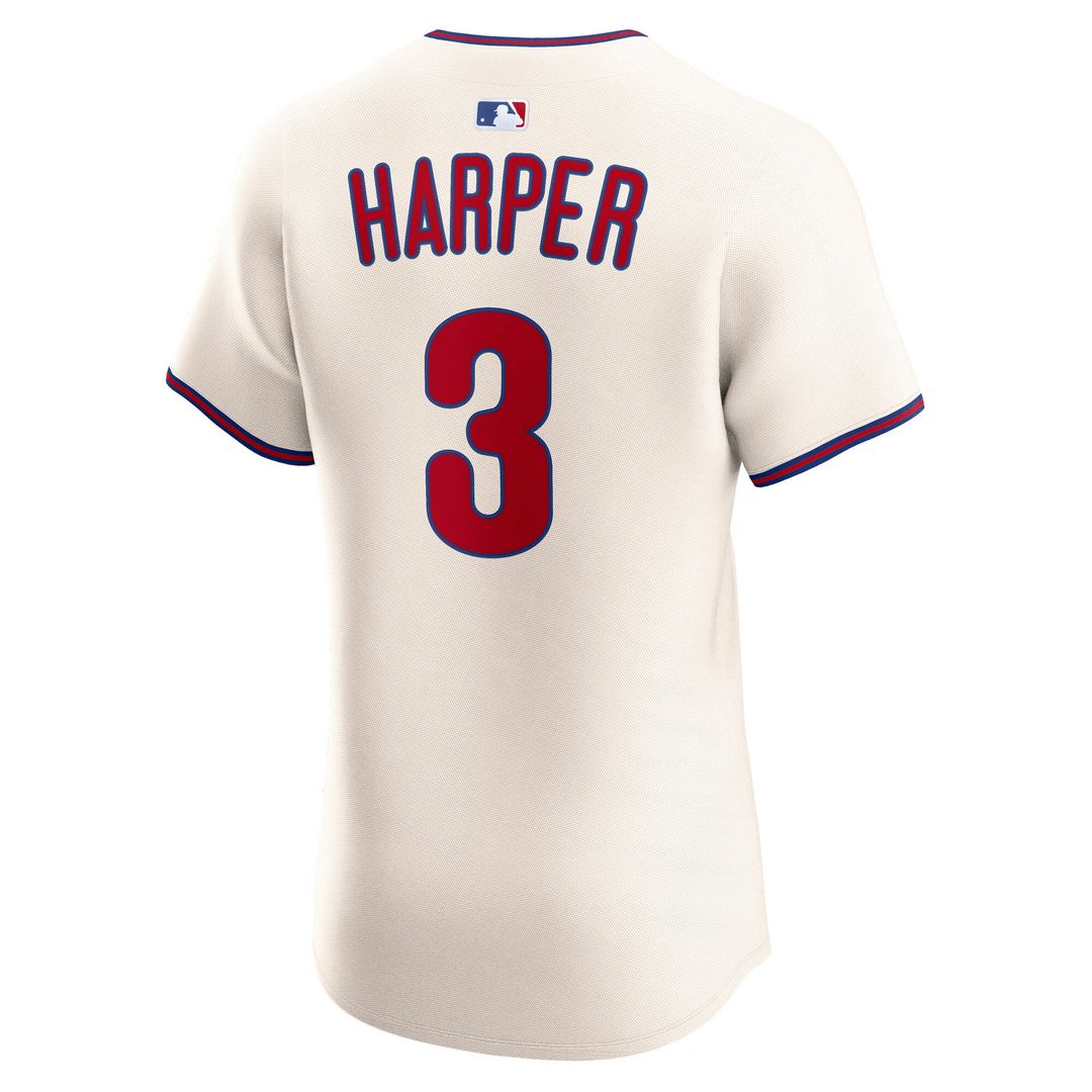Bryce Harper Philadelphia Phillies Nike Alternate Elite Jersey - Light Blue